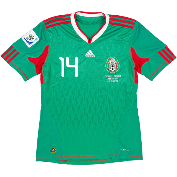 2010 Mexique Maillot domicile Coupe du Monde J. Hernandez