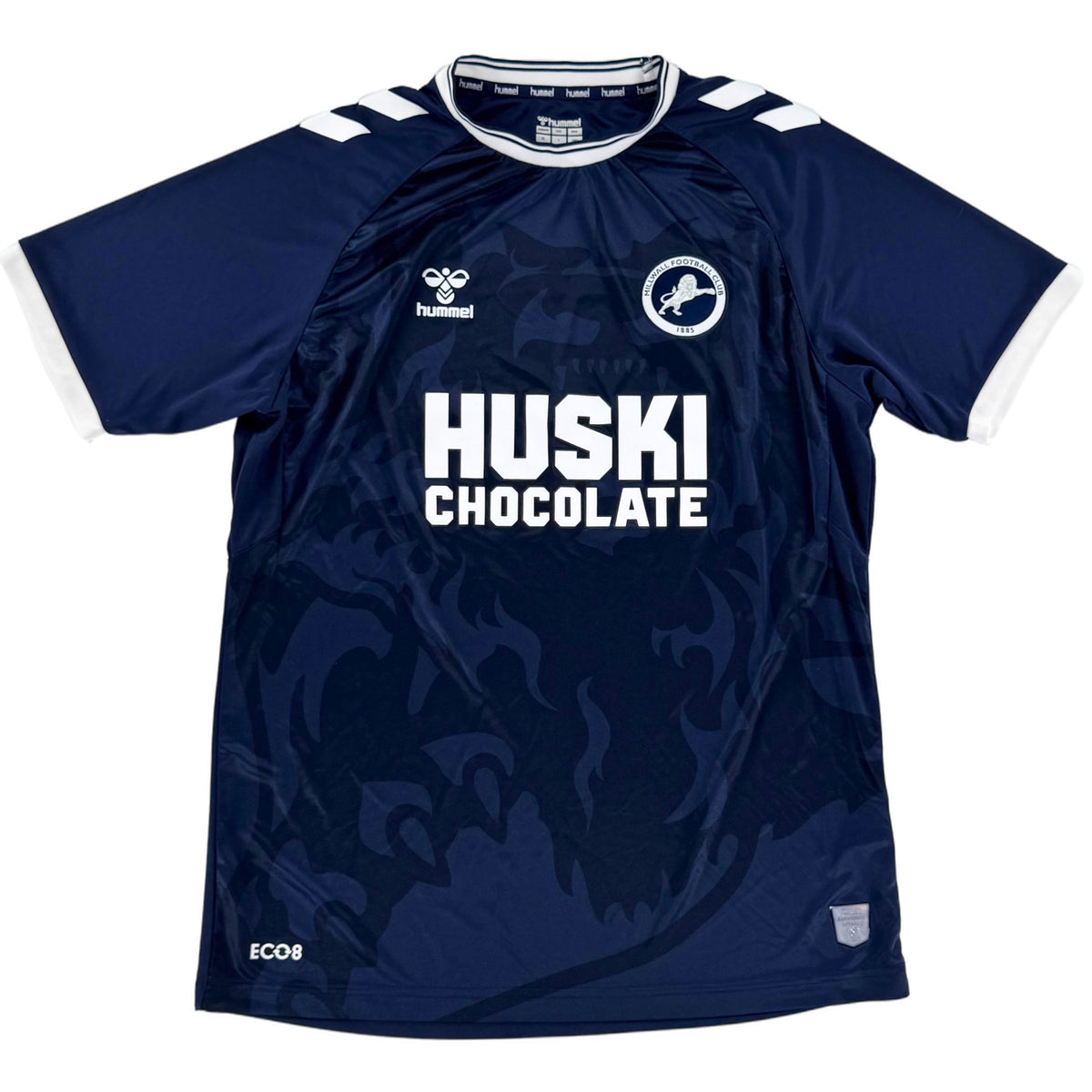 2022-23 Millwall Thuis Shirt - 10/10 - (XL) - Oldschool Voetbalshirts