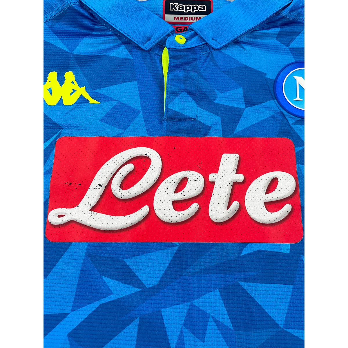 2018-19 Napoli Pro Europees Shirt - Oldschool Voetbalshirts