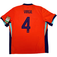 2024 Nederland EK Thuis Shirt Van Dijk - Nieuw - (XL) - Oldschool Voetbalshirts