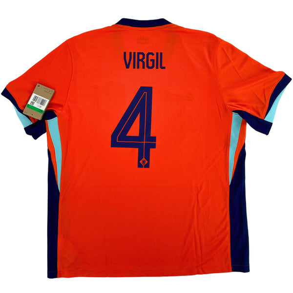 2024 Nederland EK Thuis Shirt Van Dijk - Nieuw - (XL) - Oldschool Voetbalshirts