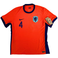 2024 Nederland EK Thuis Shirt Van Dijk - Nieuw - (XL) - Oldschool Voetbalshirts