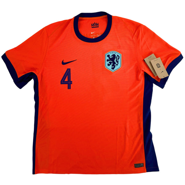 2024 Nederland EK Thuis Shirt Van Dijk - Nieuw - (XL) - Oldschool Voetbalshirts