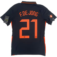 2020 Nederland EK Uit Shirt F. de Jong - Nieuw - (S)