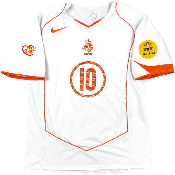 2004 Nederland EK Uit Shirt Van Nistelrooij
