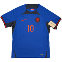 Camisola visitante do Mundial dos Países Baixos 2022 Memphis