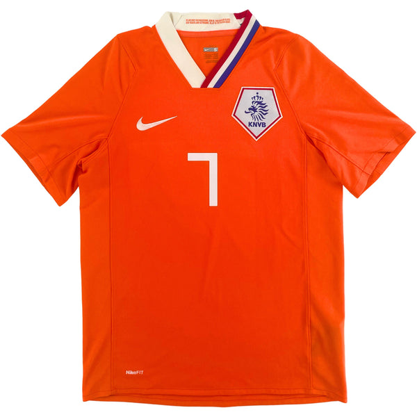 2008 Nederland EK Thuis Shirt Van Persie - 9/10 - (S) - Oldschool Voetbalshirts
