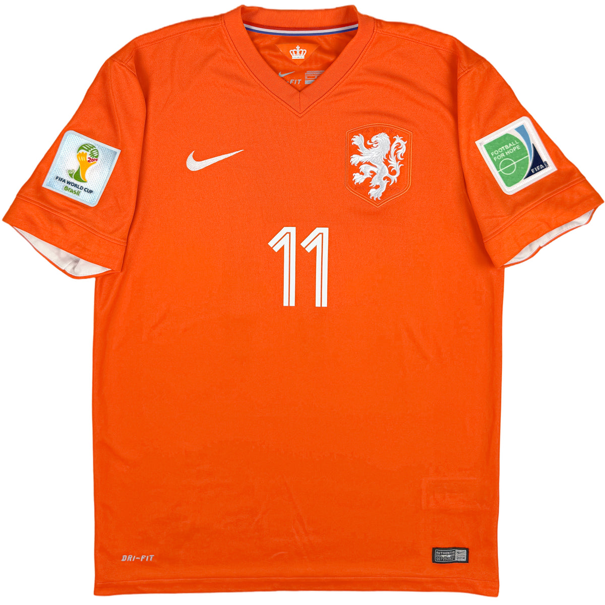 2014 Niederlande WM Heimtrikot Robben