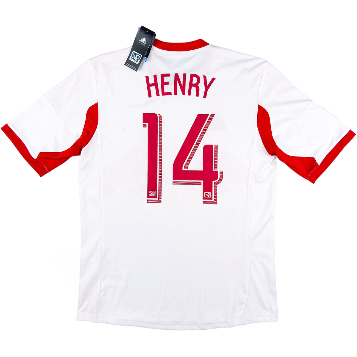 2013-14 New York Red Bulls Thuis Shirt Henry - Oldschool Voetbalshirts