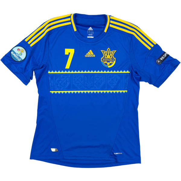 2012 Ucraina Maglia Away Europei Shevchenko