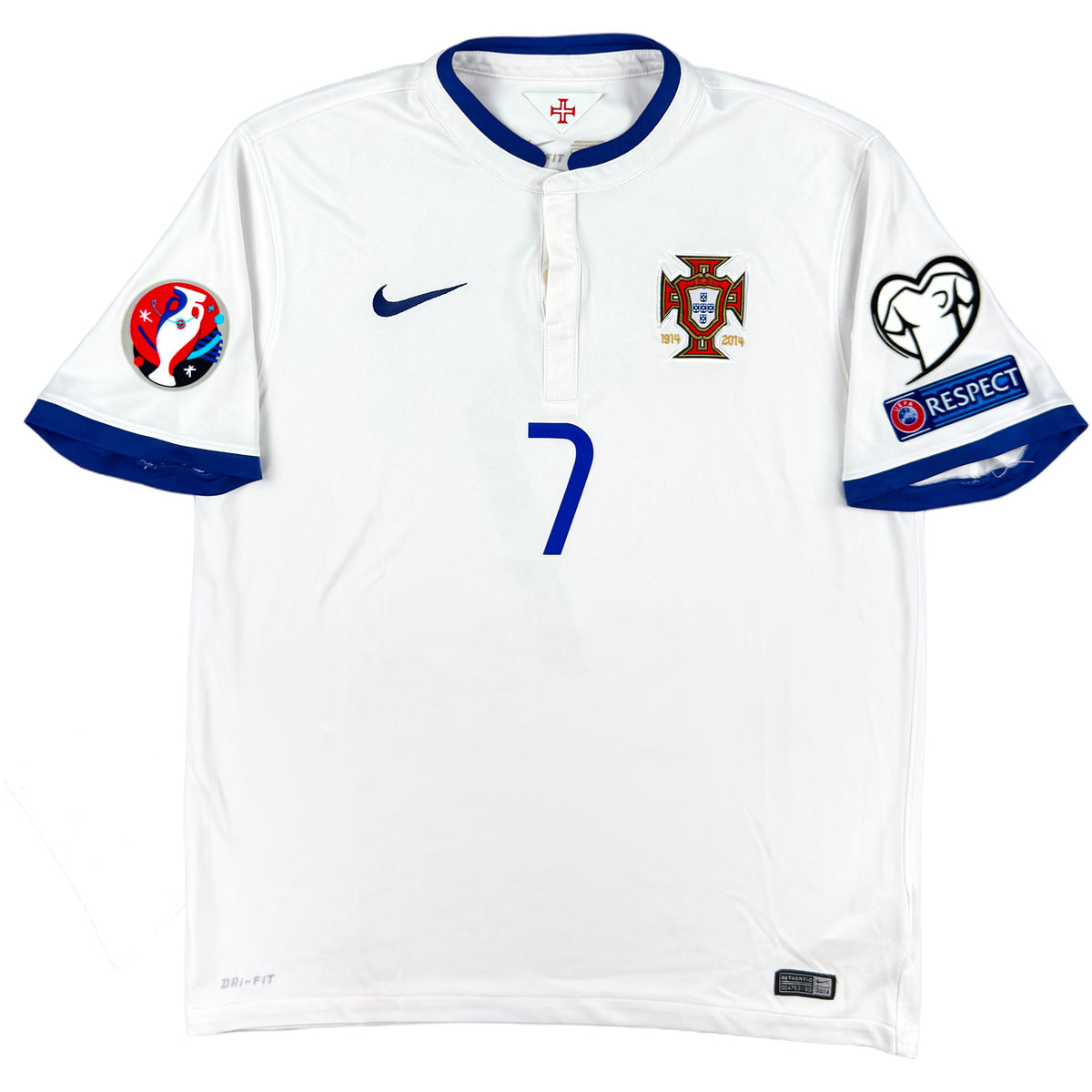 2014-15 Portugal Uit Shirt Ronaldo - Oldschool Voetbalshirts