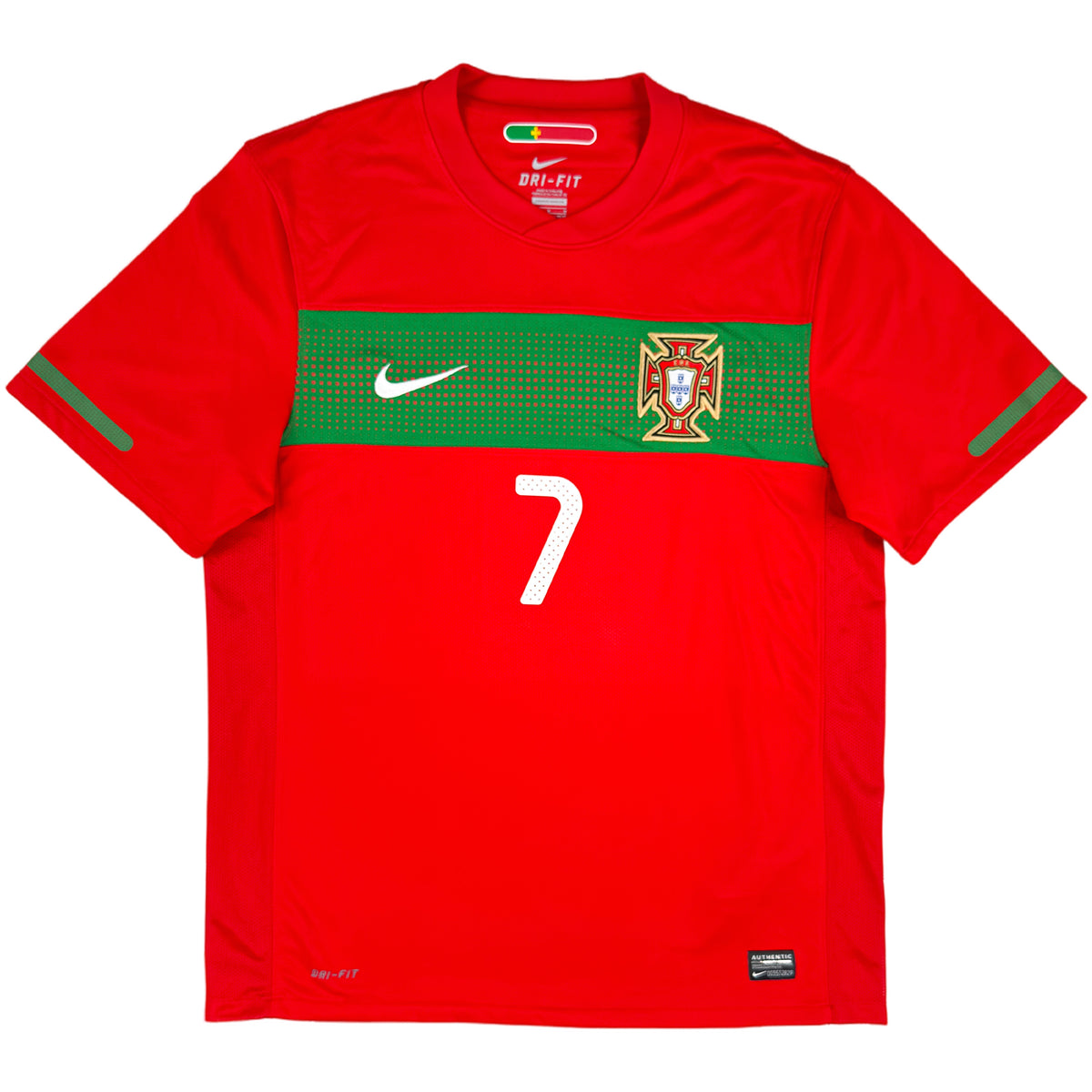 2010 Portugal World Cup Home Shirt Ronaldo