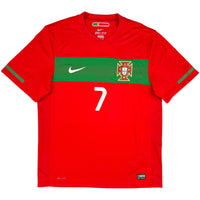 2010 Portugal World Cup Home Shirt Ronaldo