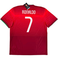 2014 Portogallo Maglia Home Mondiale Ronaldo