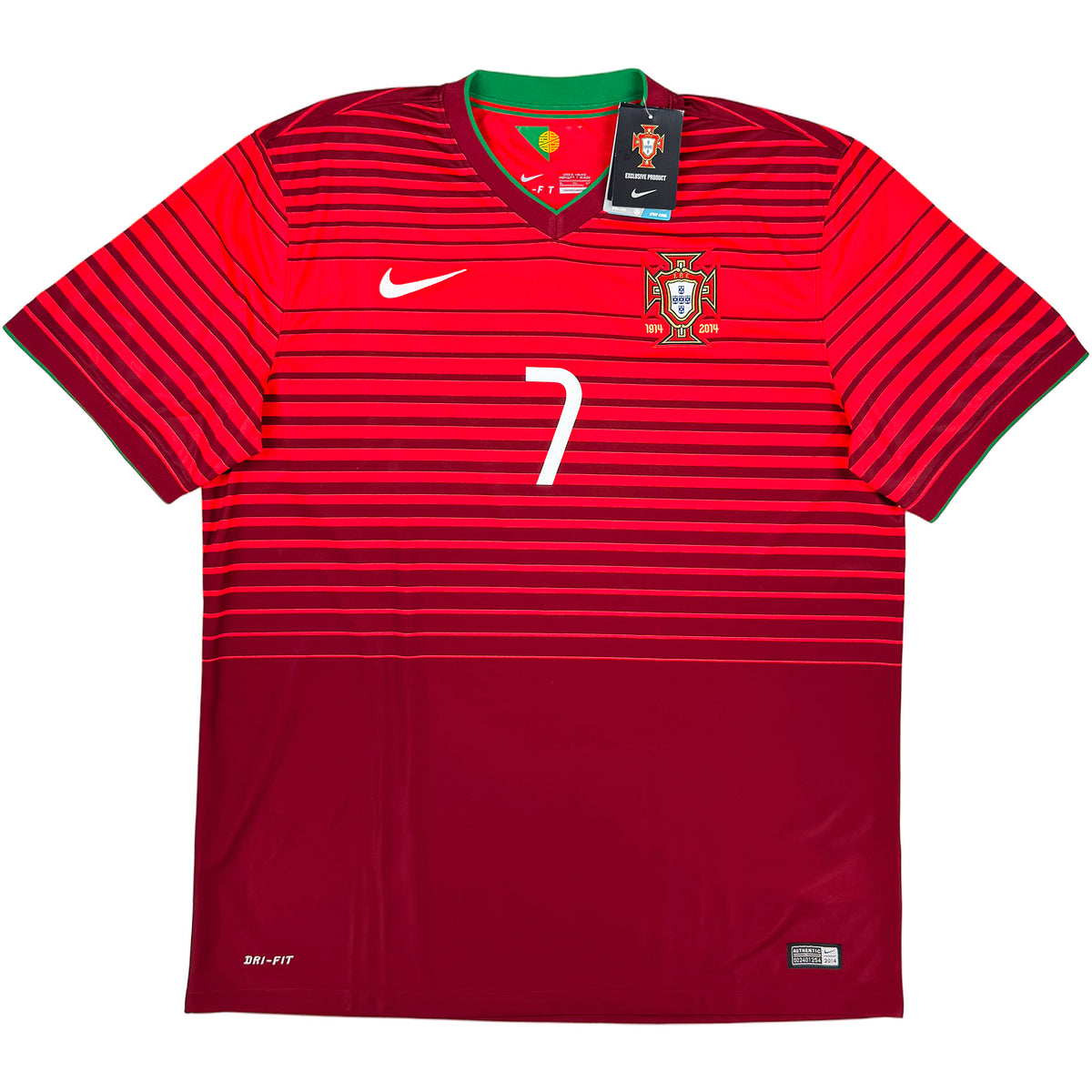 2014 Portogallo Maglia Home Mondiale Ronaldo