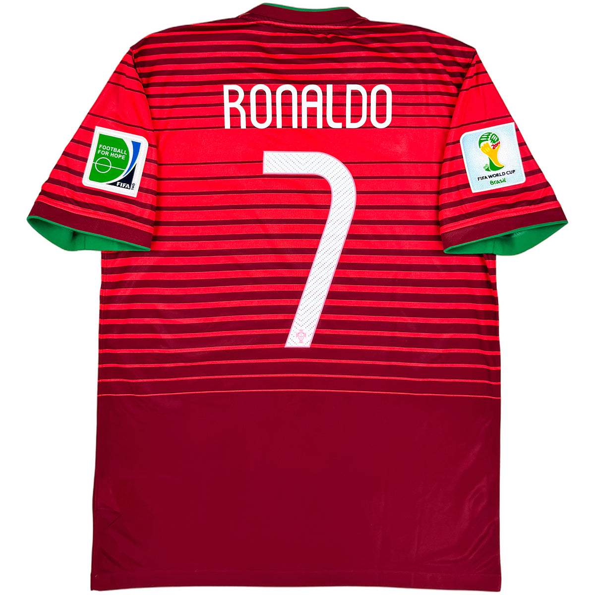 2014 Portugal Maillot domicile Coupe du Monde Ronaldo