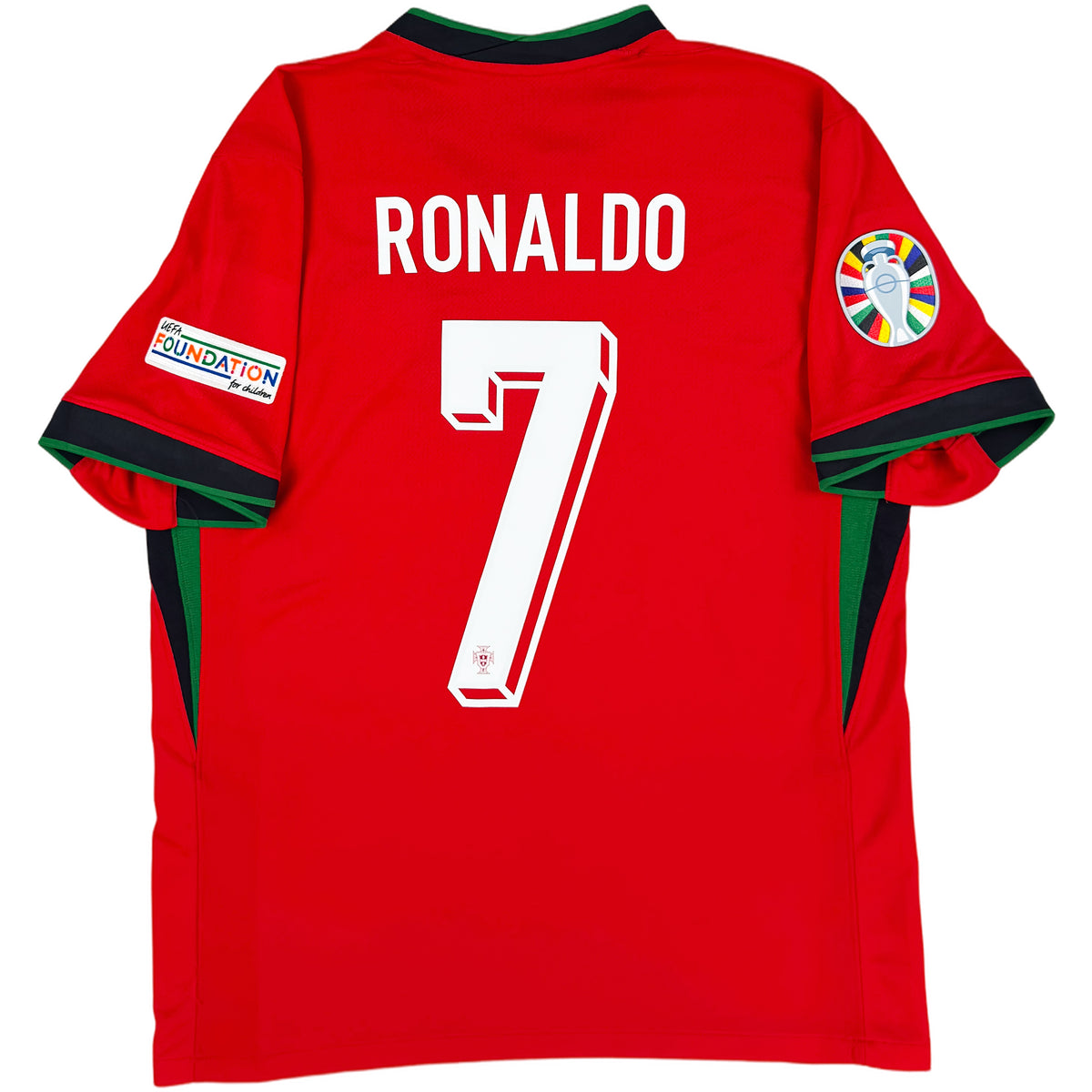 Maglia Home Europei 2024 del Portogallo 2024 di Ronaldo