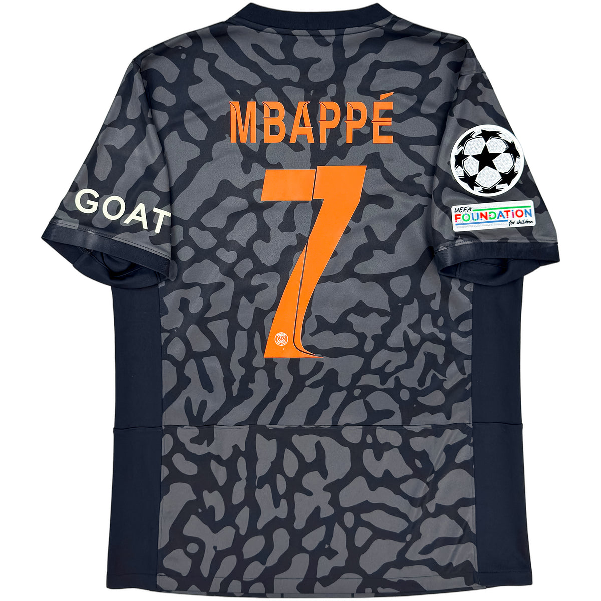 Terza Maglia del Paris Saint-Germain 2023-24 di Mbappé