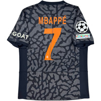 Terza Maglia del Paris Saint-Germain 2023-24 di Mbappé