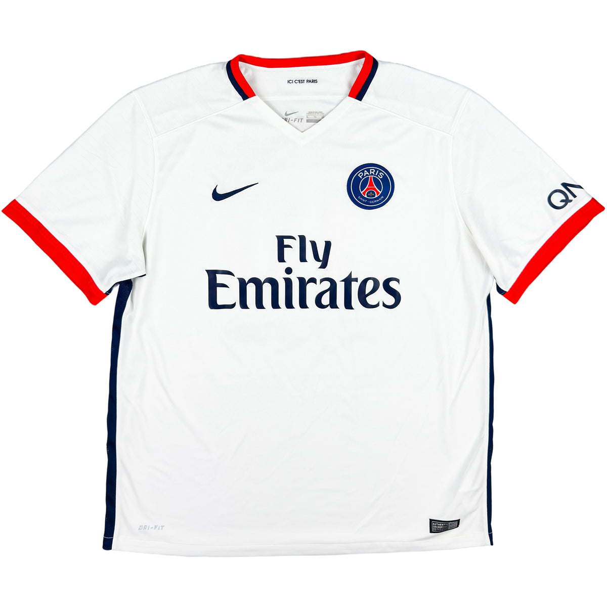 2015-16 Paris Saint-Germain Koszulka wyjazdowa Ibrahimovicia
