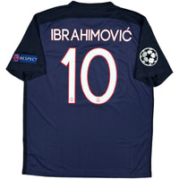 2015-16 Paris Saint-Germain Heimtrikot Ibrahimovic