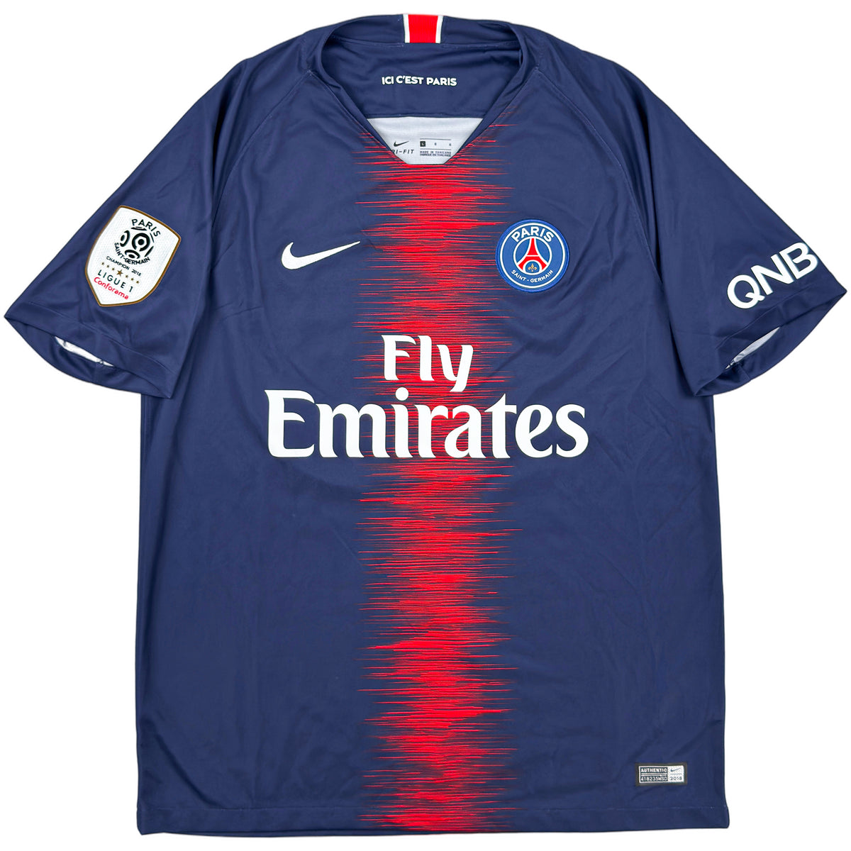 2018-19 Paris Saint-Germain Maillot domicile Neymar