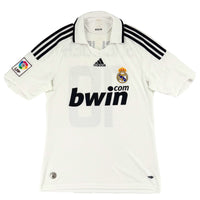 2008-09 Real Madrid Thuis Shirt Sneijder - 9/10 - (S) - Oldschool Voetbalshirts