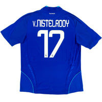 2008-09 Real Madrid Uit Shirt Van Nistelrooij - 9/10 - (L) - Oldschool Voetbalshirts