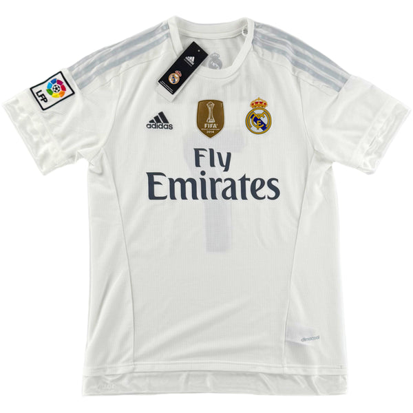 2015-16 Real Madrid Thuis Shirt Ronaldo - Nieuw - (M) - Oldschool Voetbalshirts