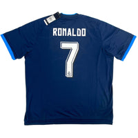 2015-16 Real Madrid Derde Shirt Ronaldo - Nieuw - (XL) - Oldschool Voetbalshirts