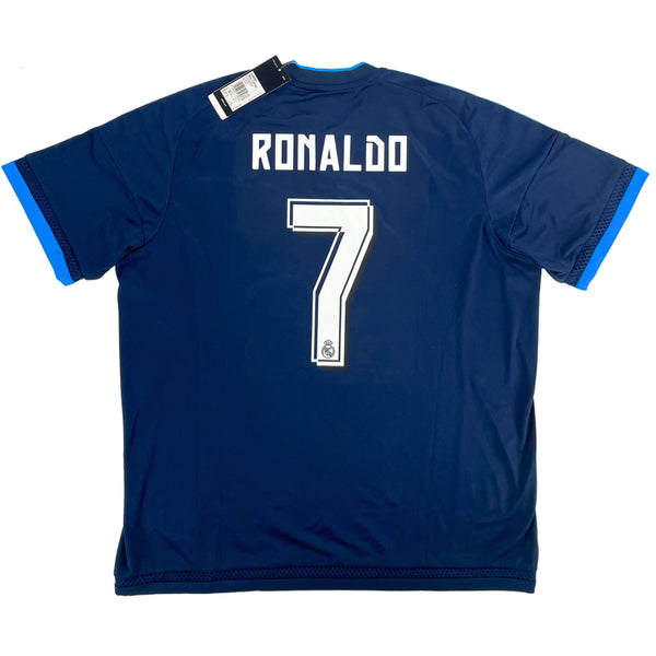 2015-16 Real Madrid Derde Shirt Ronaldo - Nieuw - (XL) - Oldschool Voetbalshirts