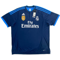2015-16 Real Madrid Derde Shirt Ronaldo - Oldschool Voetbalshirts