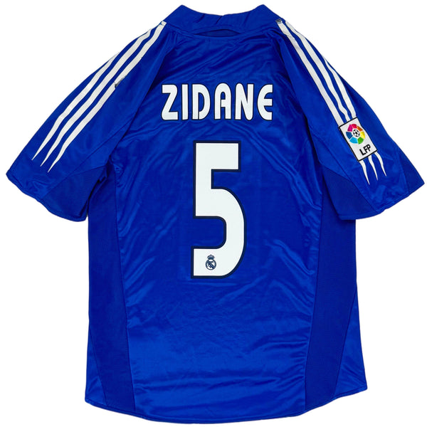 2004-05 Real Madrid Derde Shirt Zidane - 8/10 - (S) - Oldschool Voetbalshirts