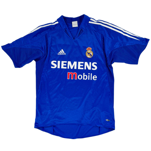 2004-05 Real Madrid Derde Shirt Zidane - 8/10 - (S) - Oldschool Voetbalshirts