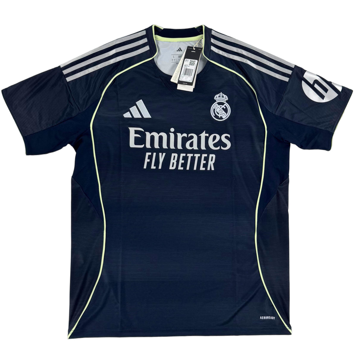 2025-26 Real Madrid Uit Shirt - Nieuw - (L) - Oldschool Voetbalshirts