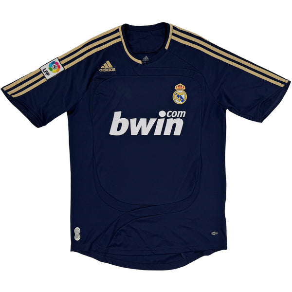 2007-08 Real Madrid Uit Shirt Van Nistelrooij #17 - 10/10 - (M) - Oldschool Voetbalshirts
