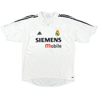 2004-05 Real Madrid Thuis Shirt Zidane