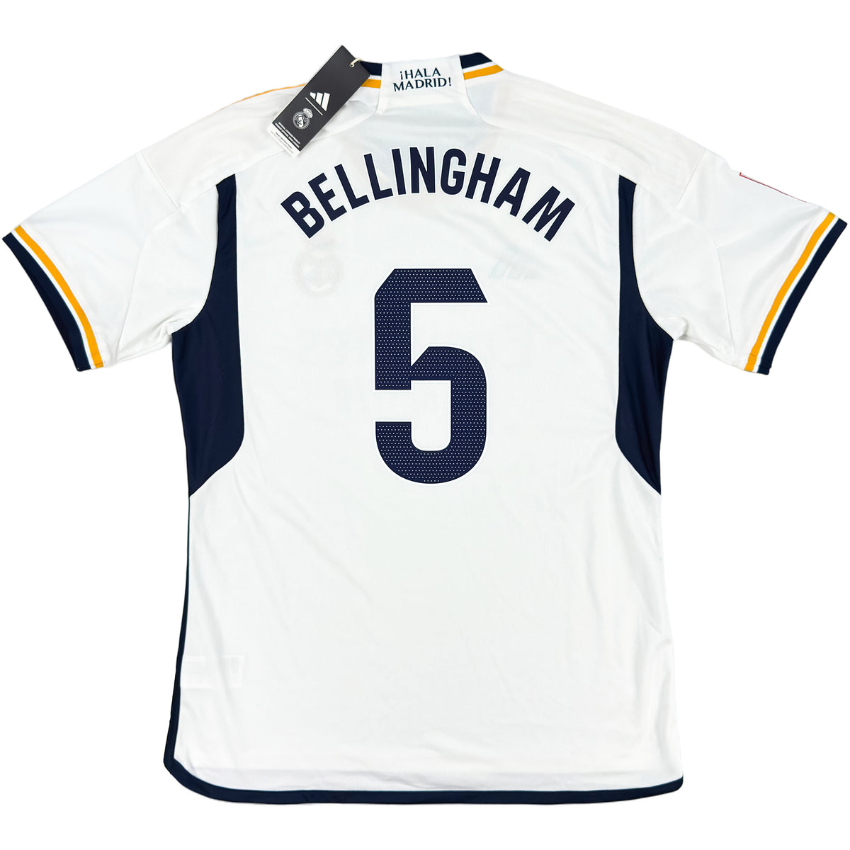 2023-24 Real Madrid Thuis Shirt Bellingham - Oldschool Voetbalshirts
