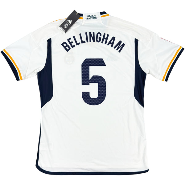 2023-24 Real Madrid Thuis Shirt Bellingham - Oldschool Voetbalshirts