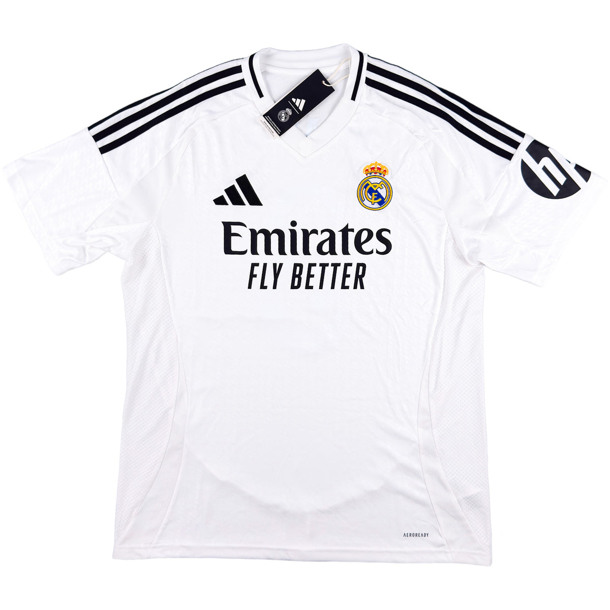 2024-25 Real Madrid Home Shirt Mbappé
