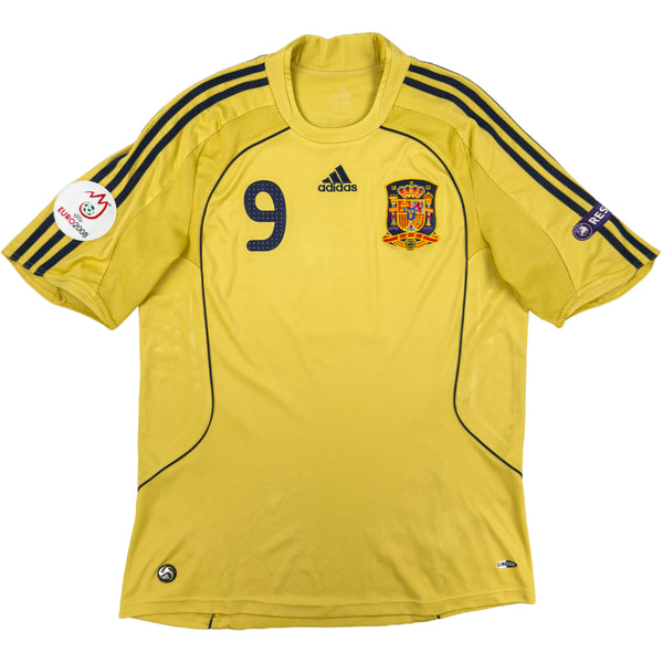 2008 Espanha Camisola visitante do Europeu Torres