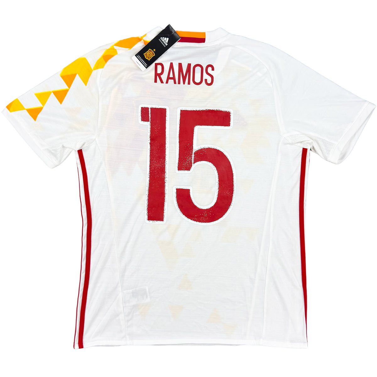 2016 España Camiseta visitante Eurocopa Sergio Ramos