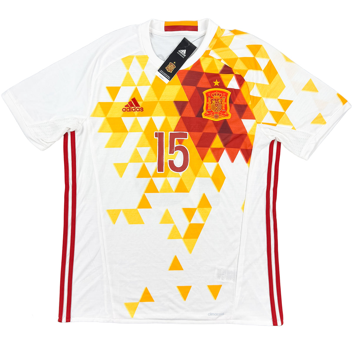 2016 España Camiseta visitante Eurocopa Sergio Ramos