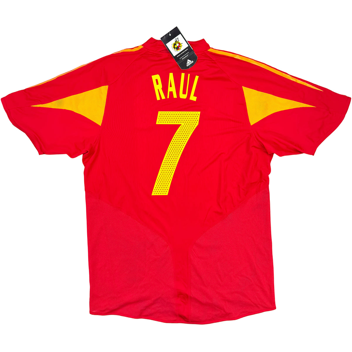 2004 Espagne Maillot domicile EURO Raúl