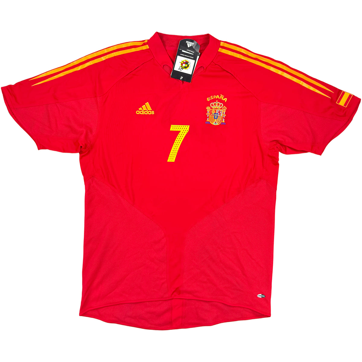 2004 Espagne Maillot domicile EURO Raúl