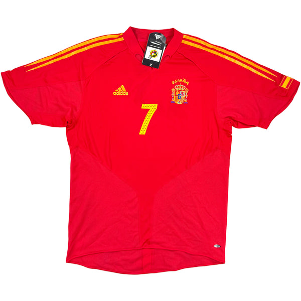 2004 Spanien EM Heimtrikot Raúl