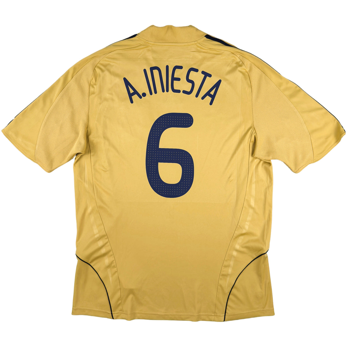 2008 Spain EURO Away Shirt Iniesta