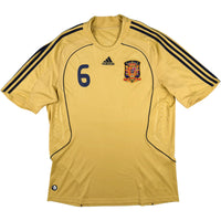 2008 Spain EURO Away Shirt Iniesta