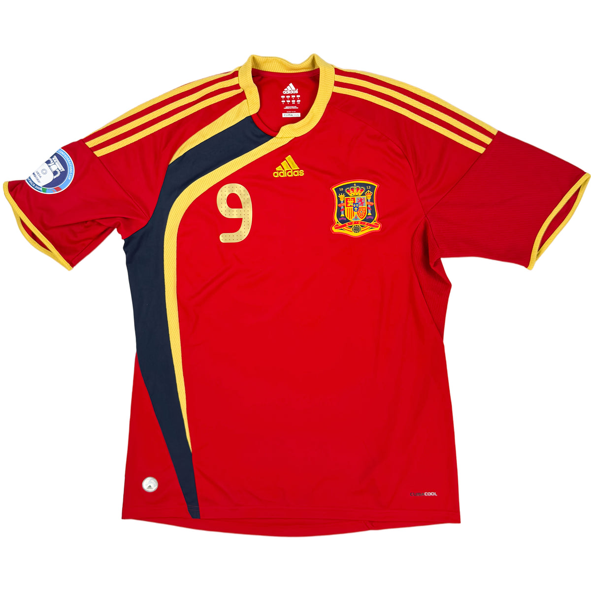 2009 Spain Home Shirt Torres