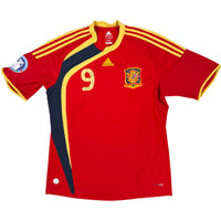 2009 Spain Home Shirt Torres